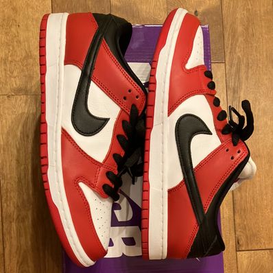 Nike SB Dunk Low Pro "J-Pack Chicago/Varsity Red and White"