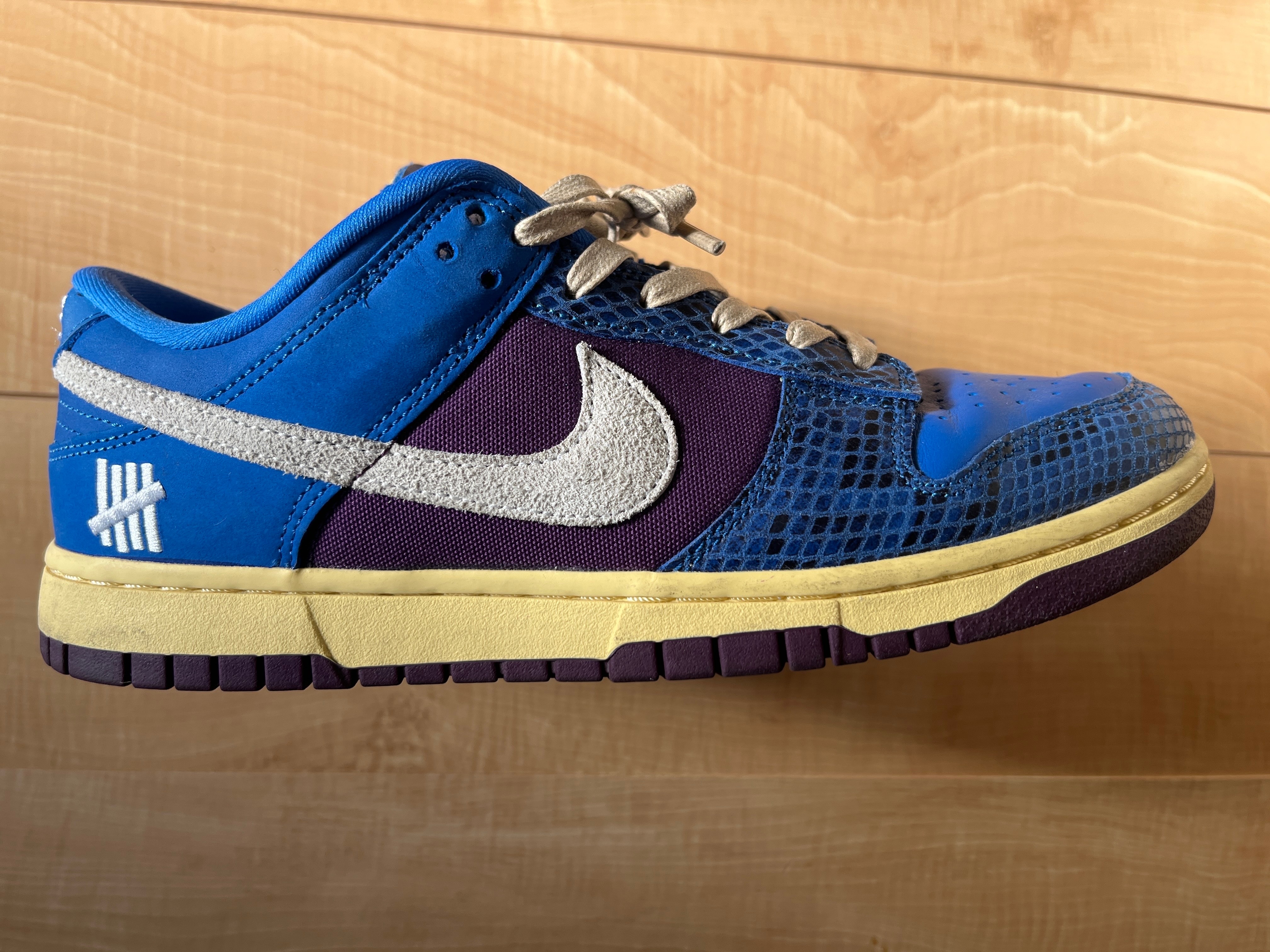 UNDEFEATED × Nike Dunk Low SP "Royal"