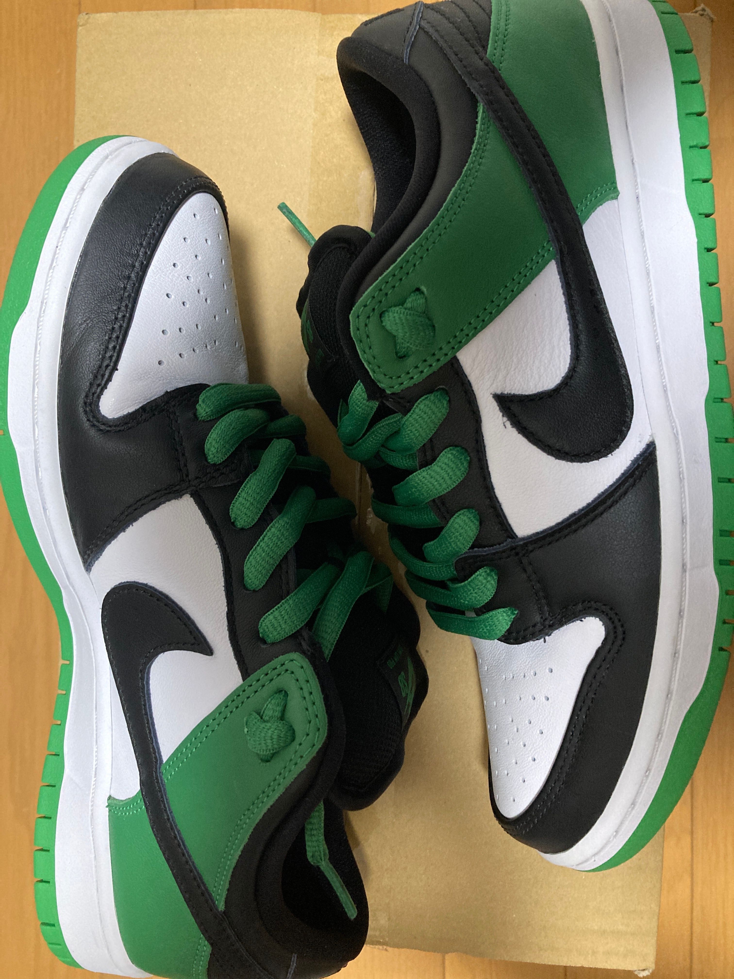 Nike SB Dunk Low Pro "Black and Classic Green"
