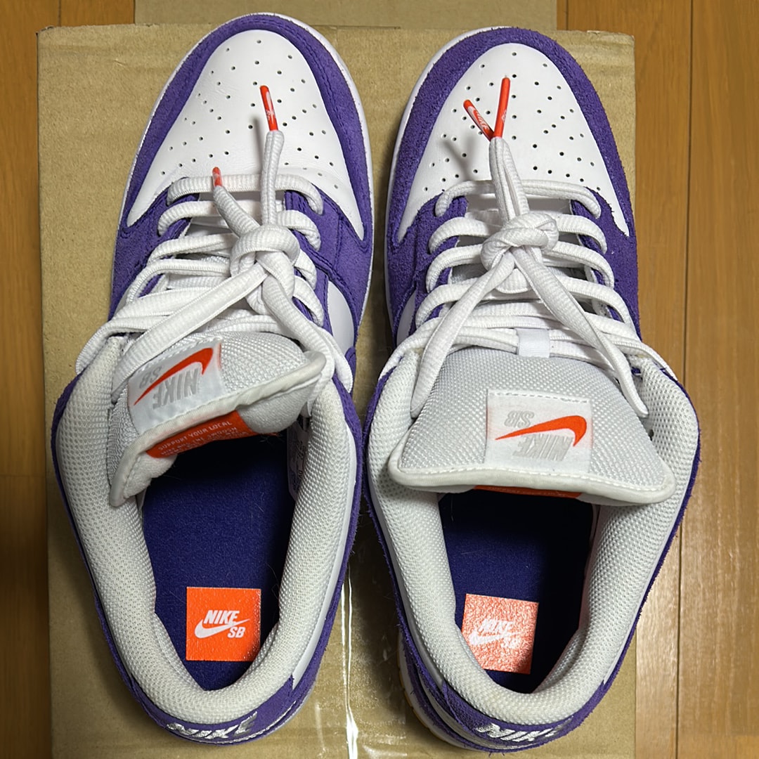Nike SB Dunk Low Pro ISO Orange Label "Court Purple Gum"