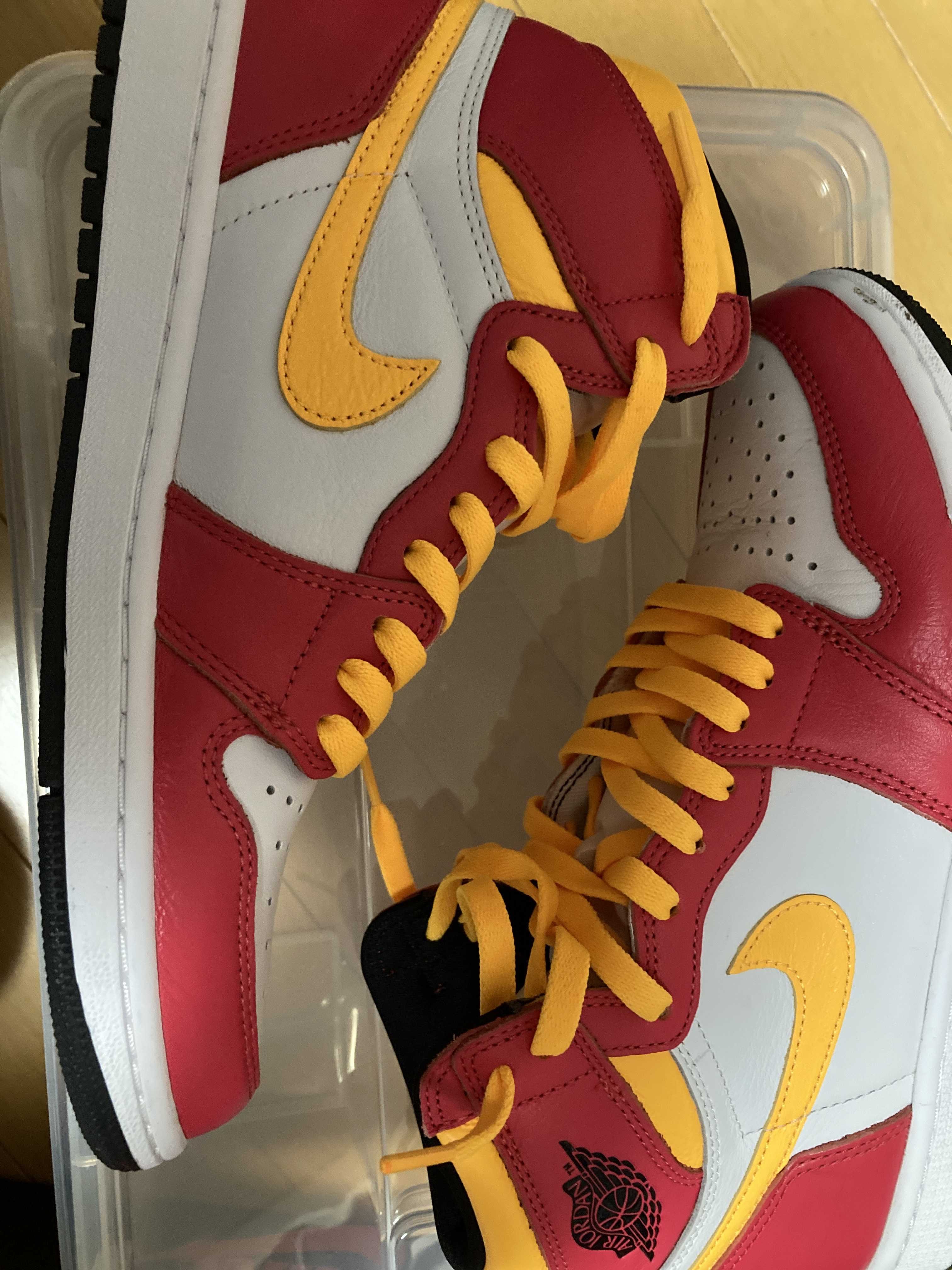 Nike Air Jordan 1 High OG "Light Fusion Red"