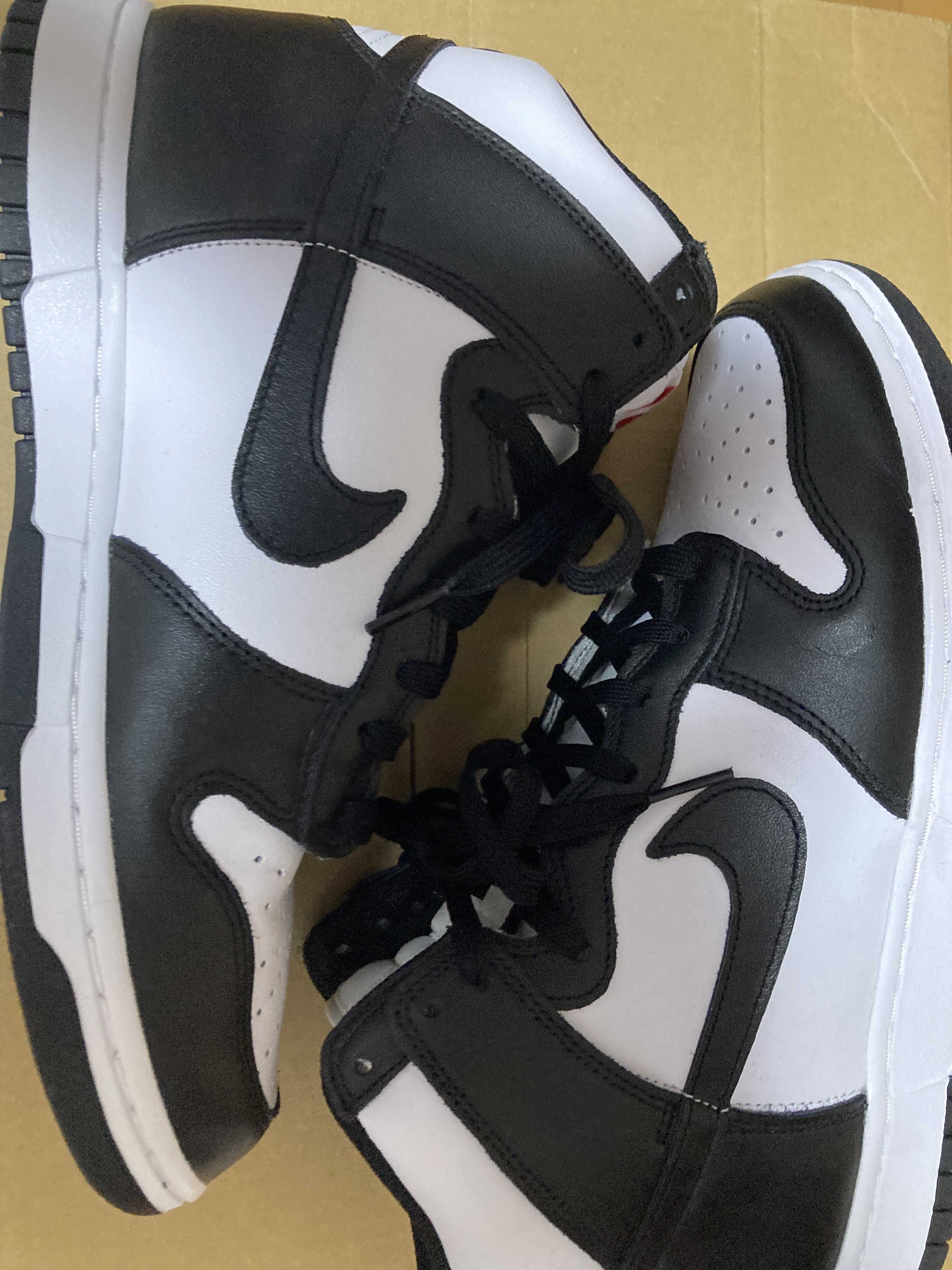Nike Women's Dunk High "Black and White"