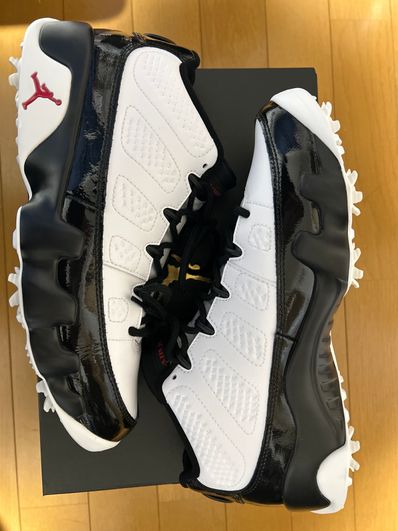 Nike Air Jordan 9 Golf "White/Black/True Red"
