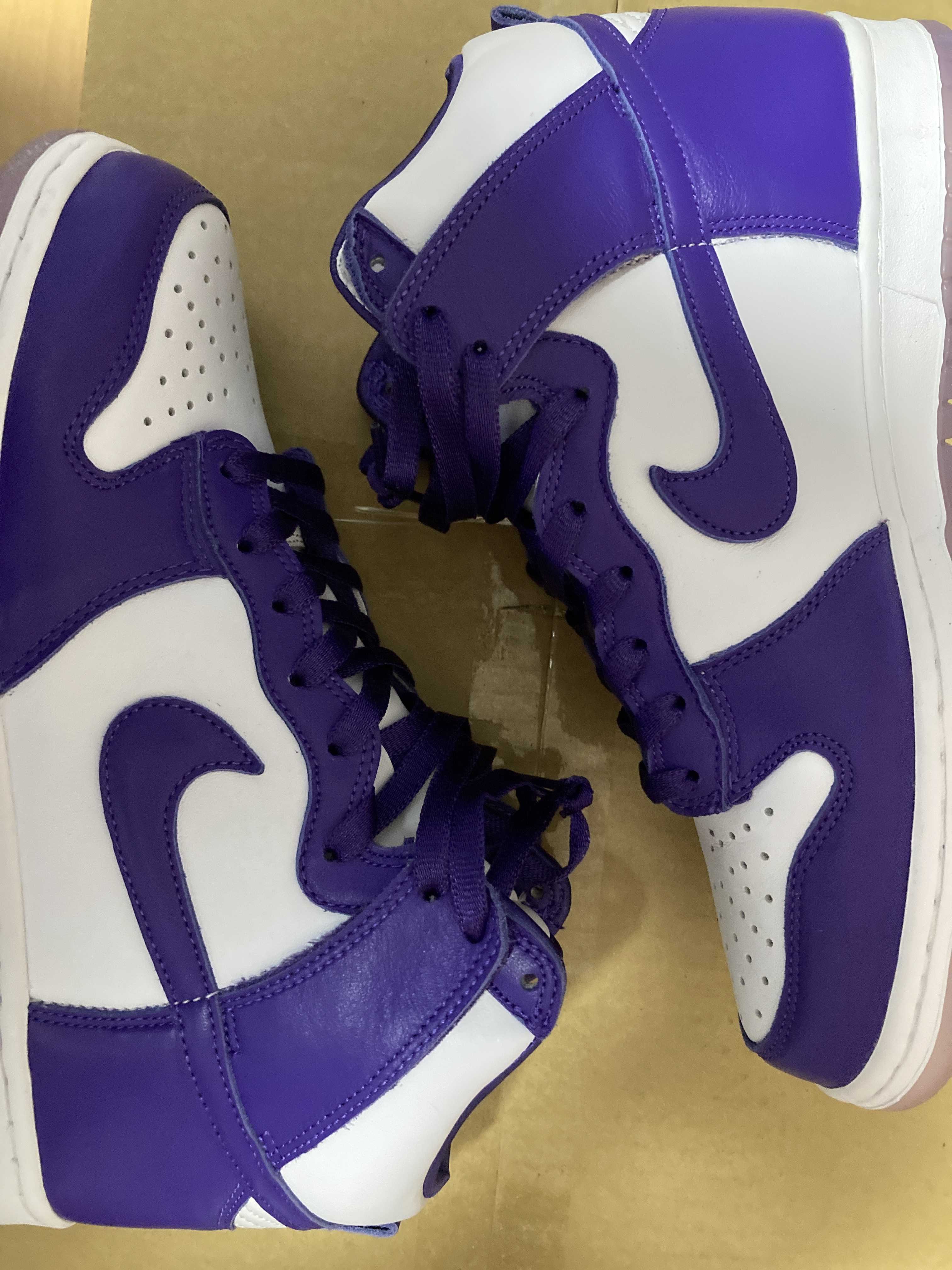 NIKE DUNK HIGH Women's "VARSITY PURPLE"