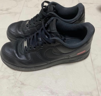 Supreme × Nike Air Force 1 Low "Black"