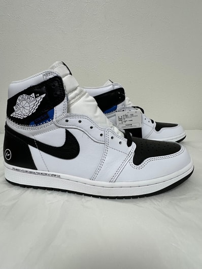 fragment design × UNION × Nike Air Jordan 1 Retro High OG "Black/White"