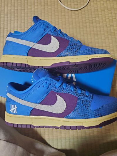 UNDEFEATED × Nike Dunk Low SP "Royal"