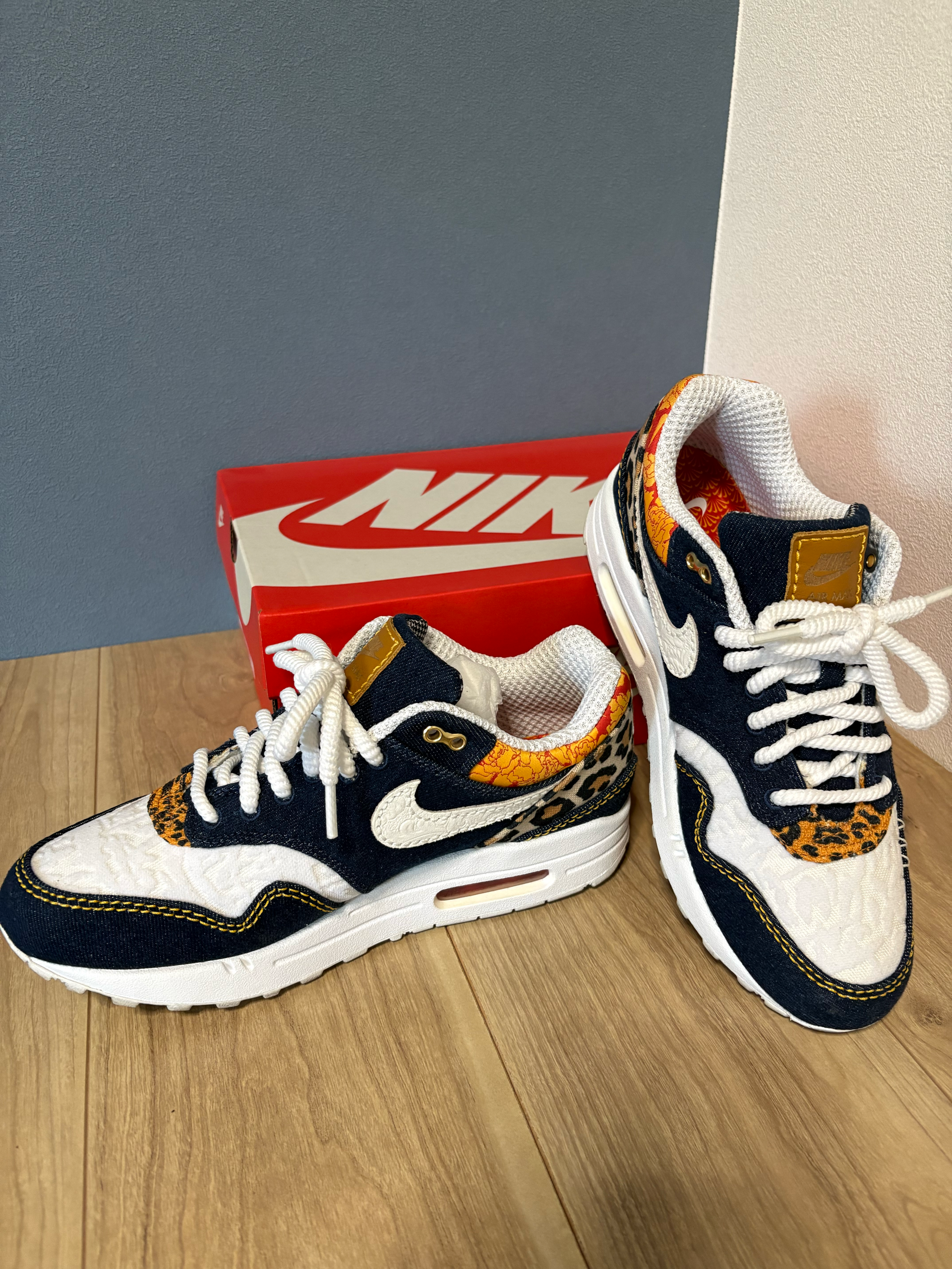 Nike Air Max 1 "Washed Dark Blue"
