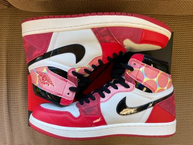 Spider-Man × Nike Air Jordan 1 Retro High OG SP "Spider-Man: Across the Spider-Verse/University Red"