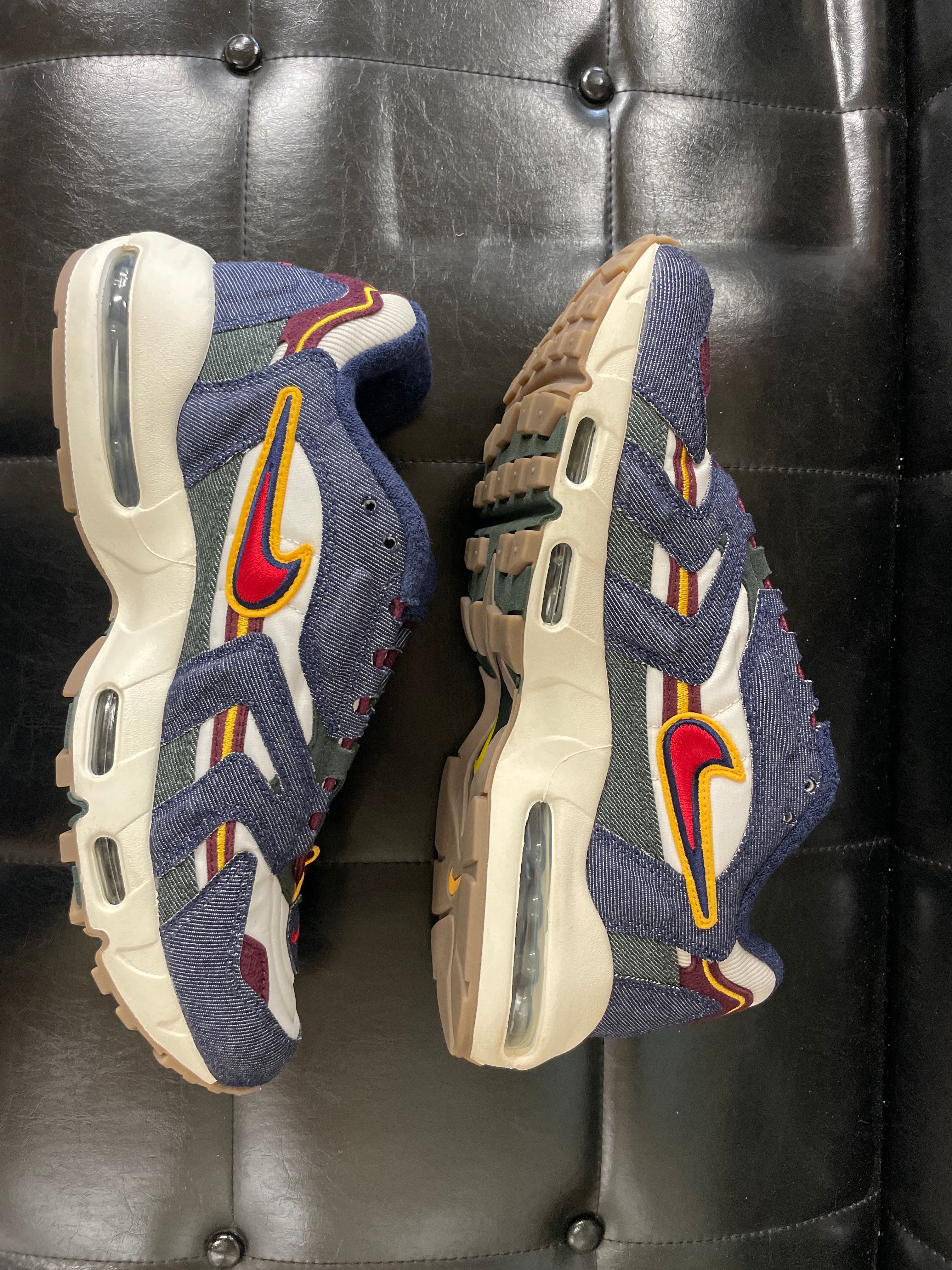 NIKE AIR MAX 96 2 QS "BLACKENED BLUE"