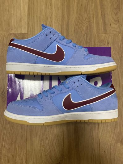 Nike SB Dunk Low Pro "Philadelphia Phillies/Valor Blue and Team Maroon"