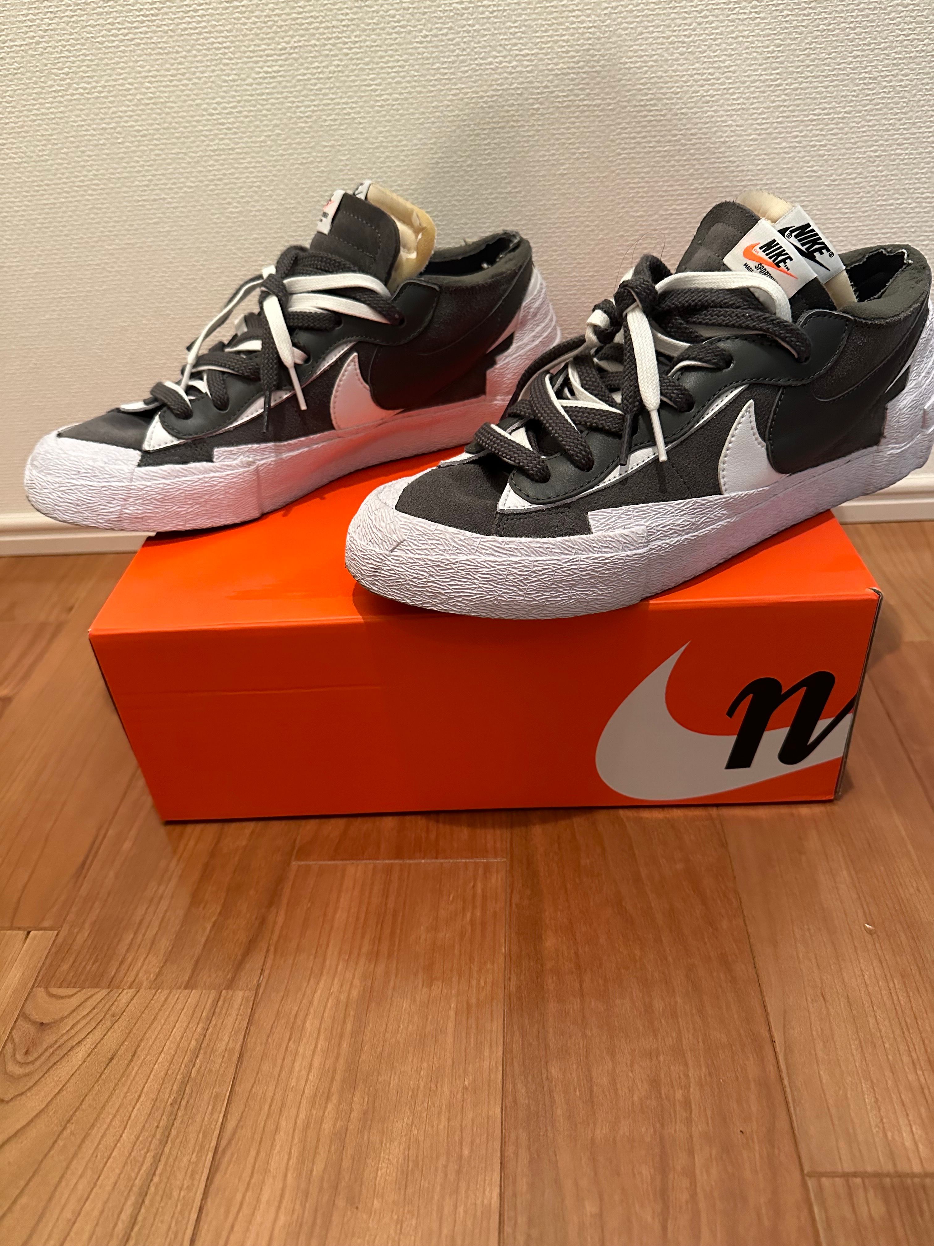 Sacai × Nike Blazer Low "Iron Grey"