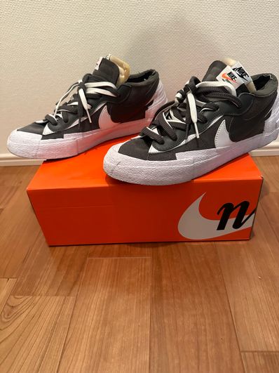 Sacai × Nike Blazer Low "Iron Grey"