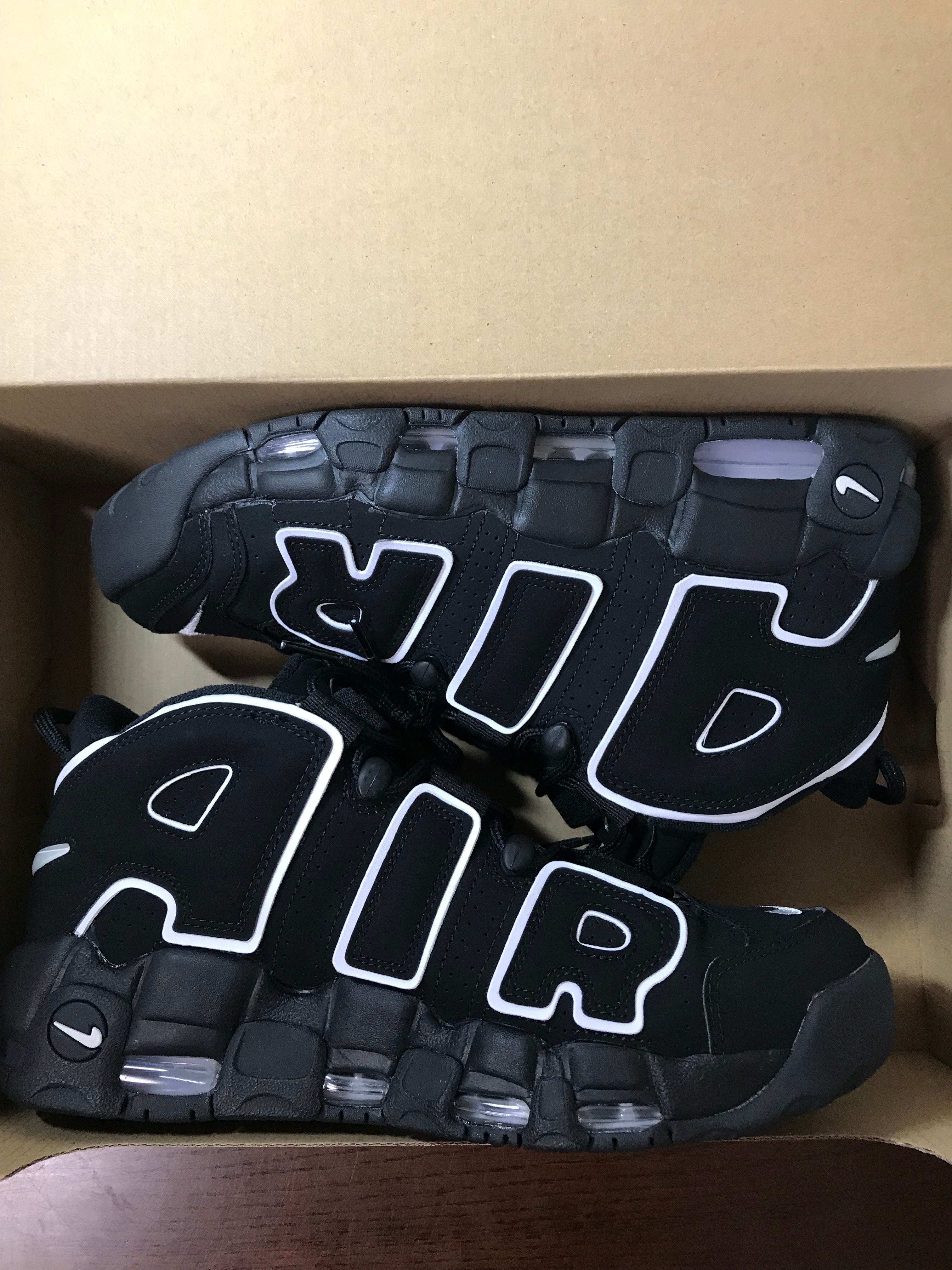 Nike Air More Uptempo "Black/White"(2020)