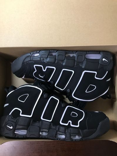 Nike Air More Uptempo "Black/White"(2020)