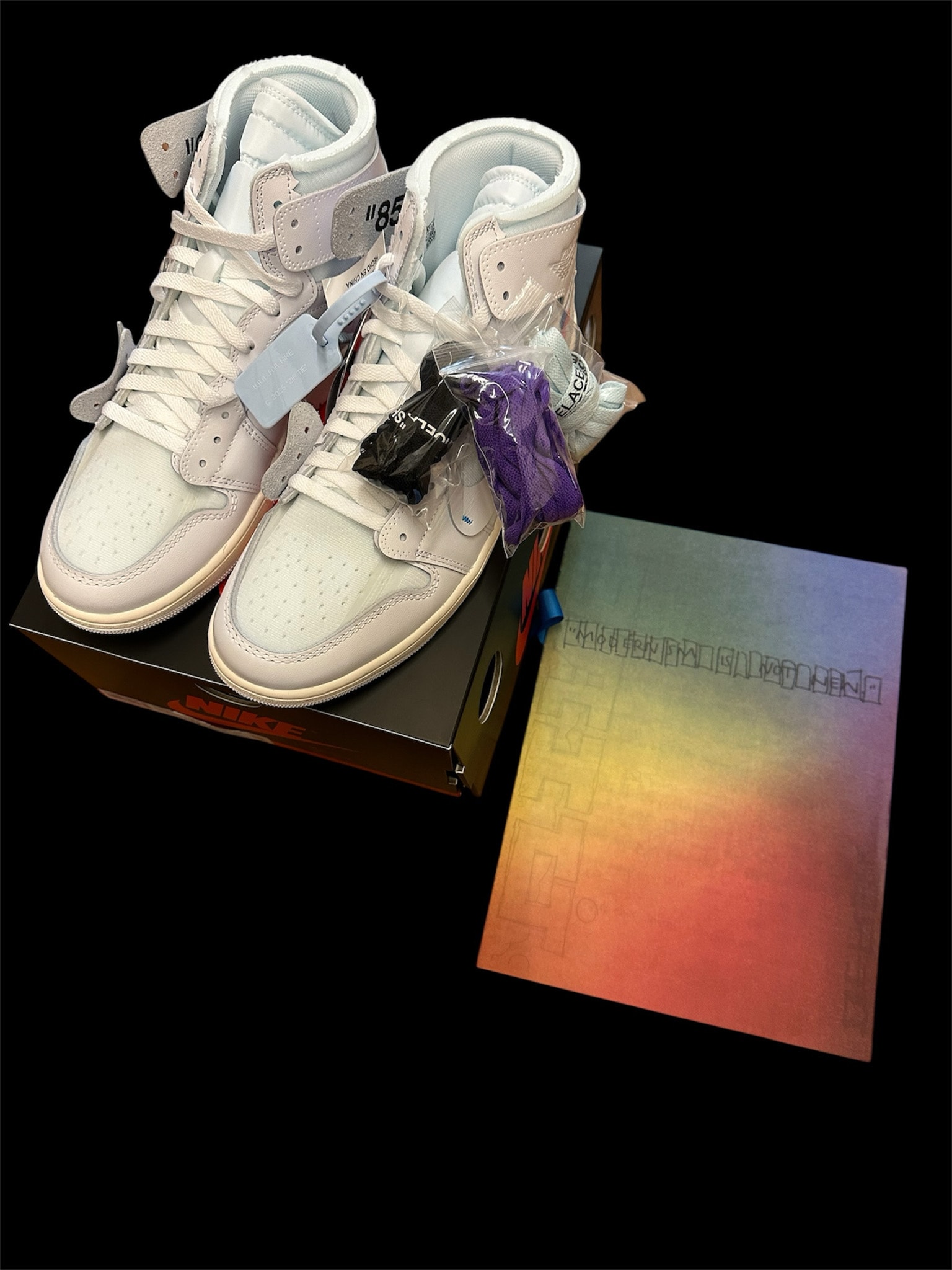 Virgil Abloh Archive (V.A.A.) × Nike Air Jordan 1 Retro High OG "Alaska"