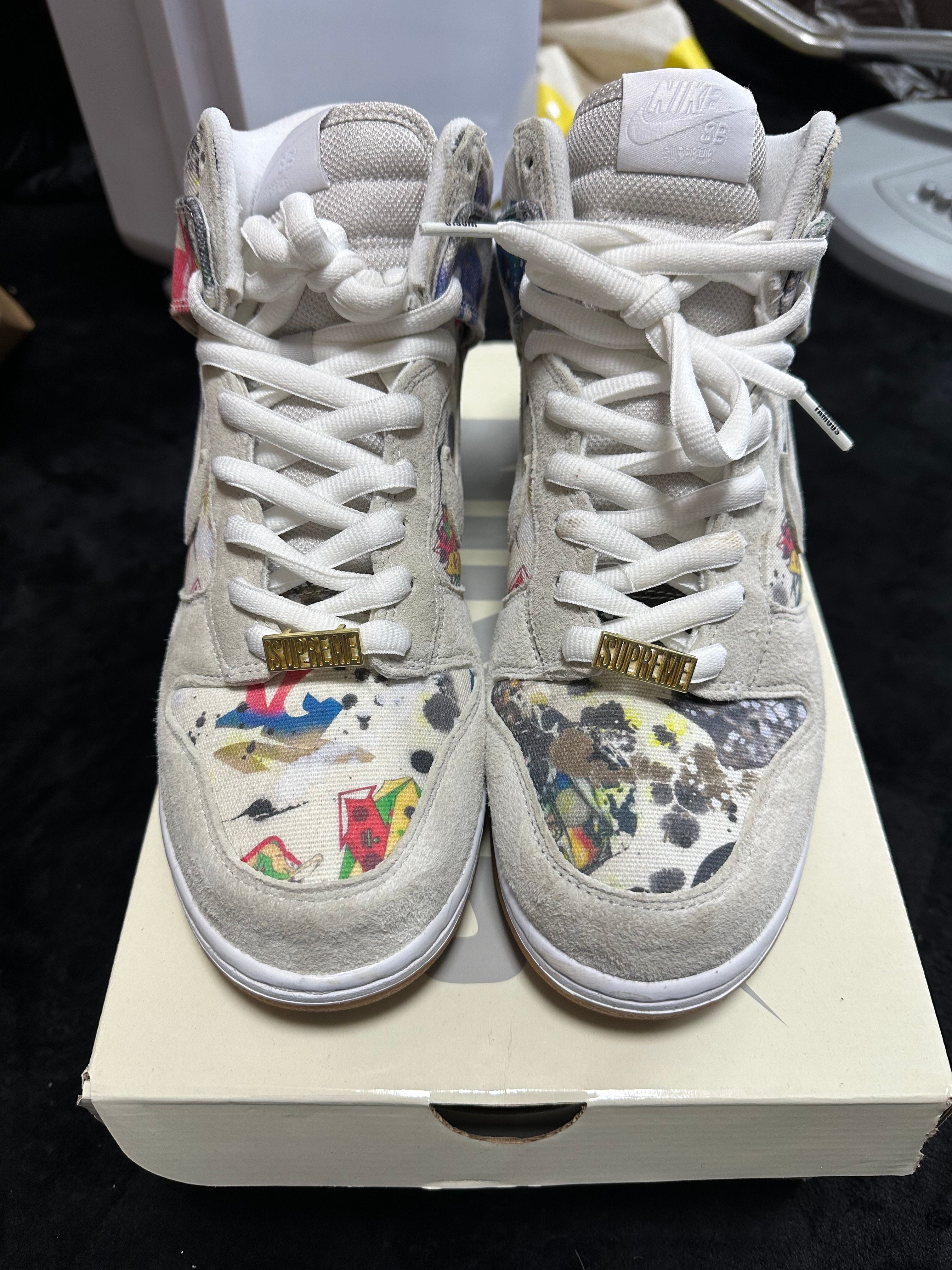 Supreme × Nike SB Dunk High "Rammellzee"