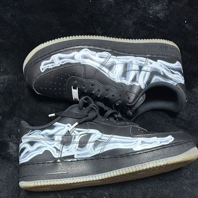 Nike Air Force 1 Low "Black Skeleton"