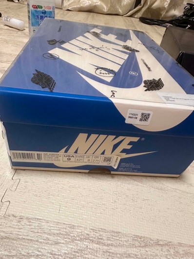 Travis Scott × fragment design × Nike Air Jordan 1 Retro High OG SP "Military Blue"