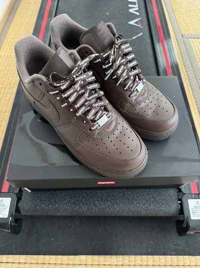 Supreme × Nike Air Force 1 Low "Baroque Brown"