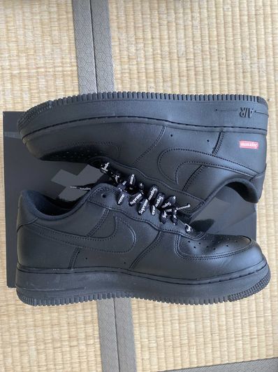 Supreme × Nike Air Force 1 Low "Black"