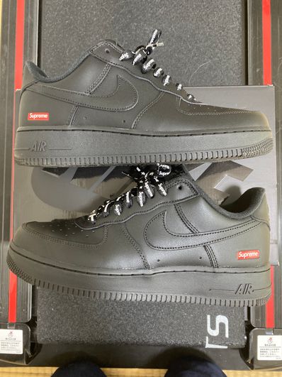 Supreme × Nike Air Force 1 Low "Black"