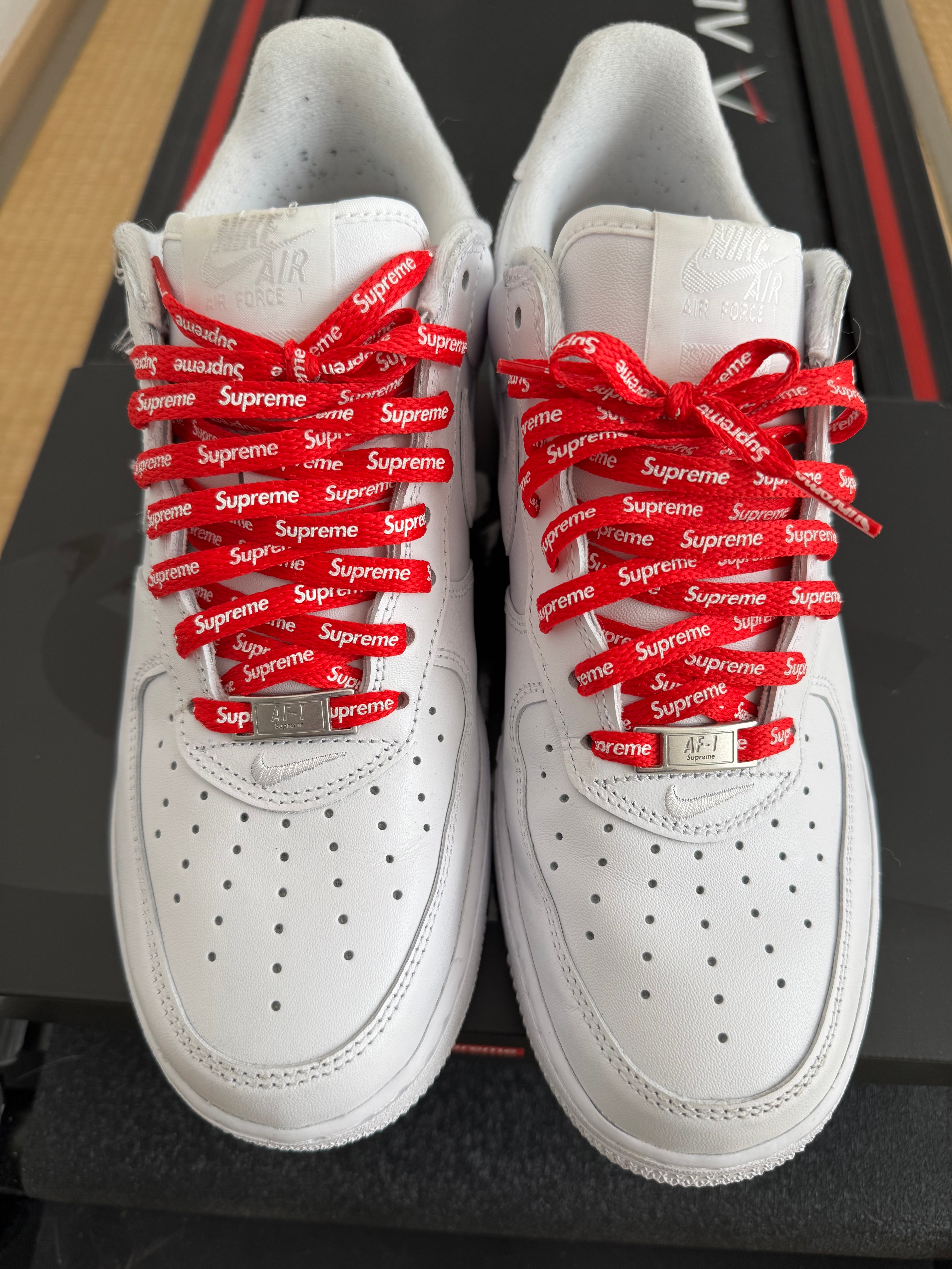 Supreme × Nike Air Force 1 Low "White"