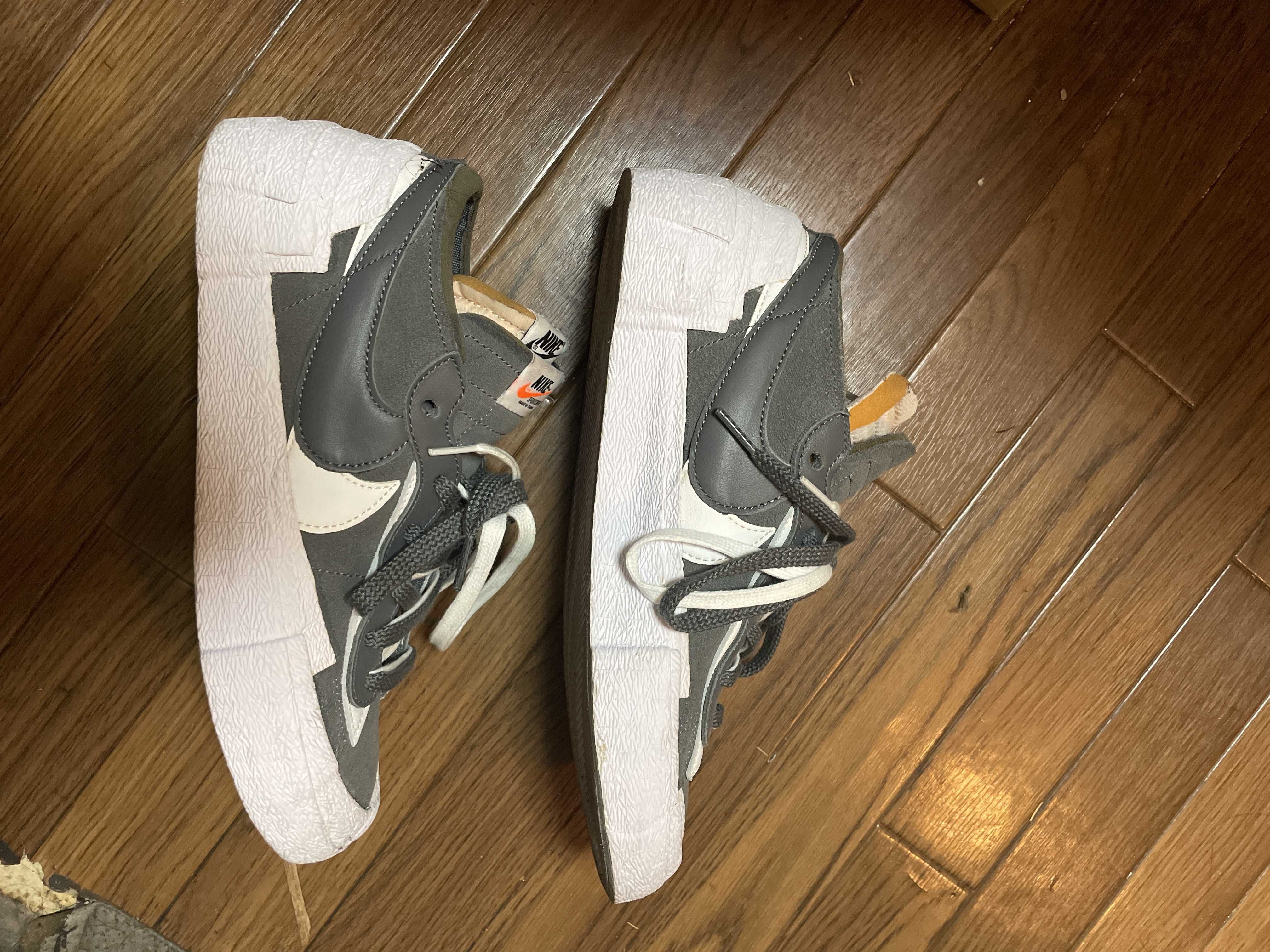 Sacai × Nike Blazer Low "Iron Grey"