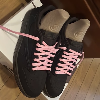 Travis Scott × Nike Air Jordan 1 Low OG SP "Velvet Brown and Dark Mocha"