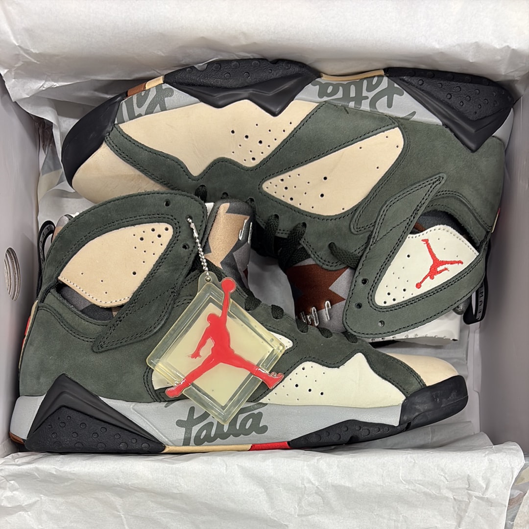 Patta × Nike Air Jordan 7 Retro "Sequoia"