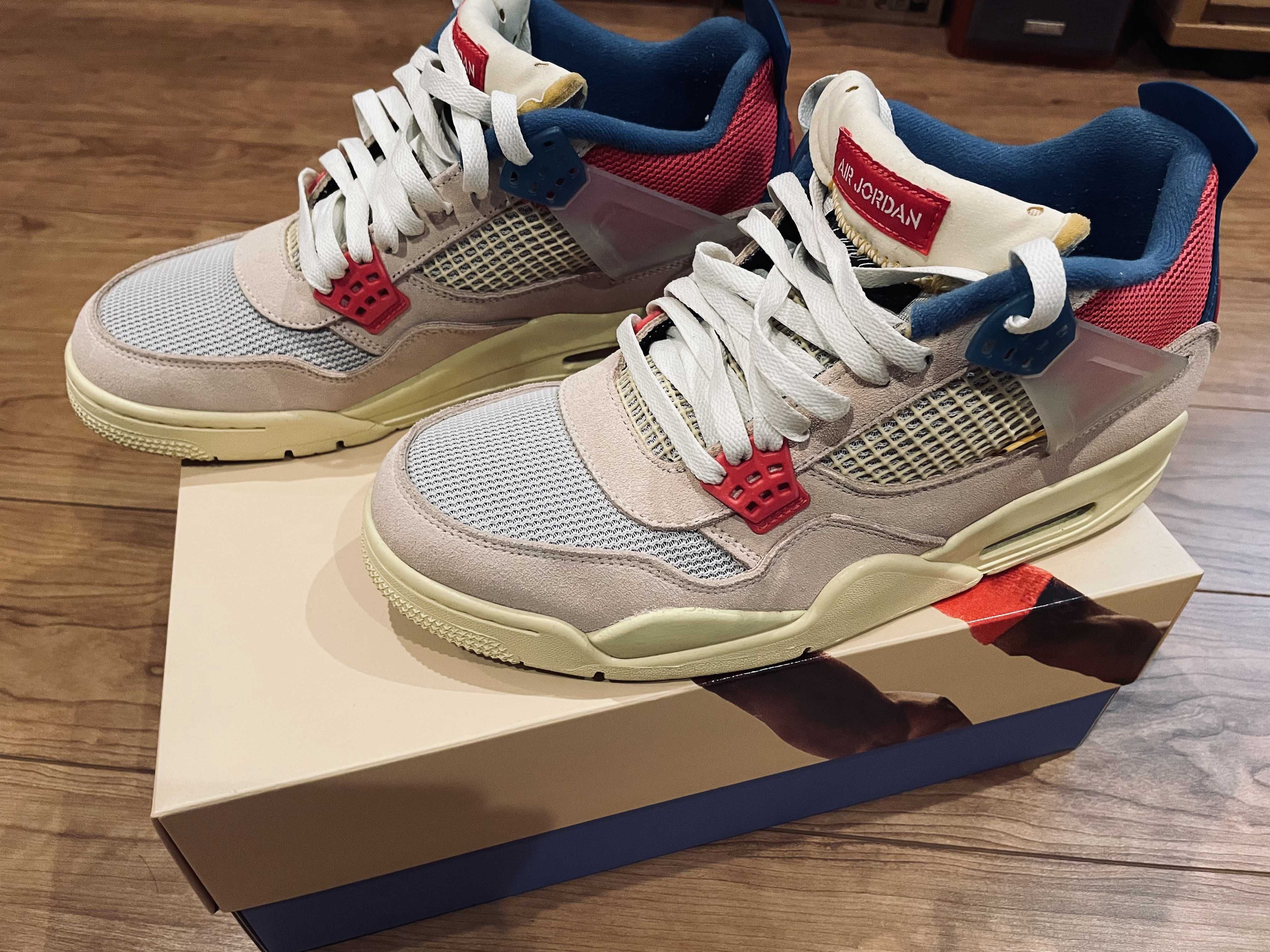 UNION × Nike Air Jordan 4 SP "Guava Ice/Light Fusion Red"