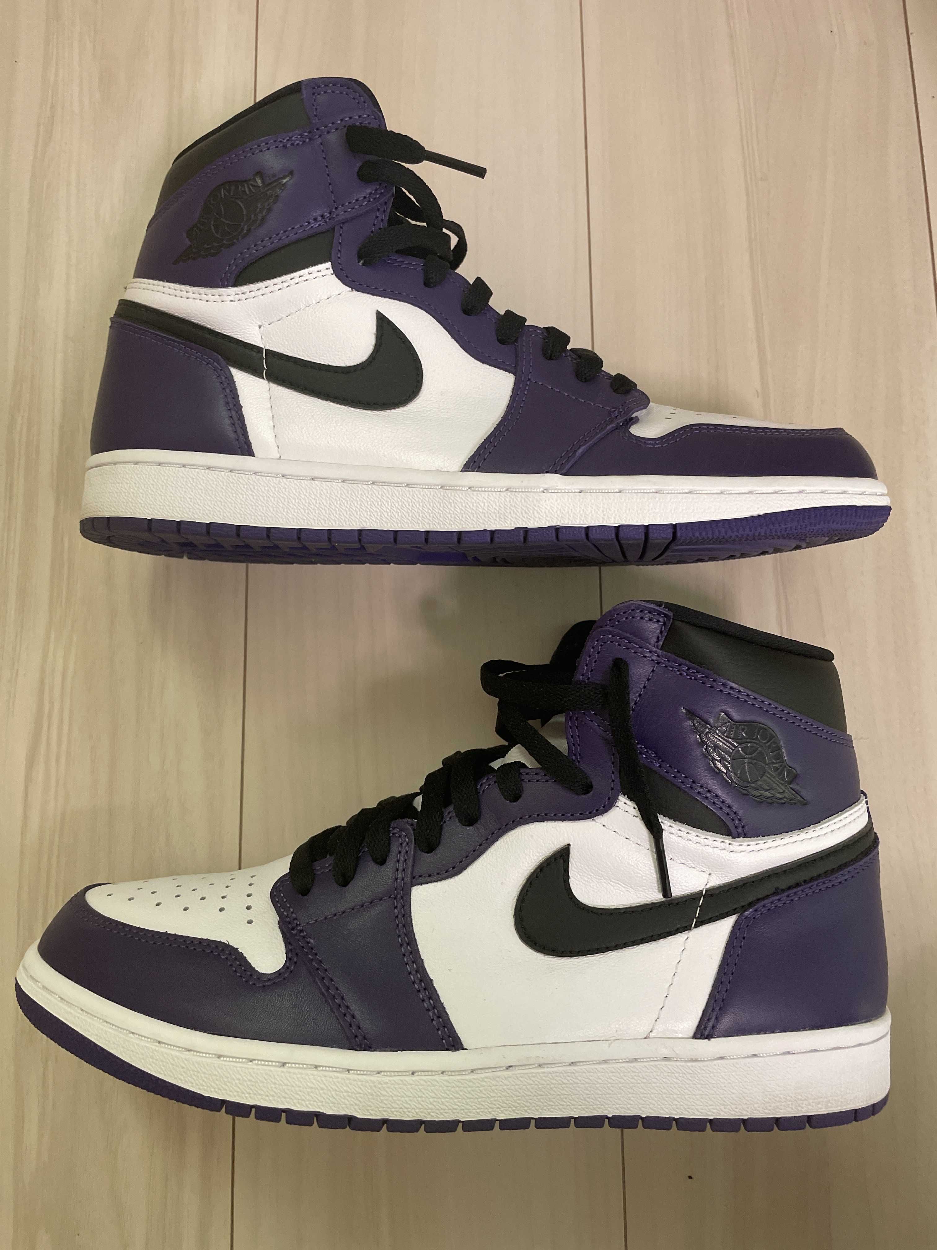 Nike Air Jordan 1 Retro High OG "Court Purple White/Black" (2020)