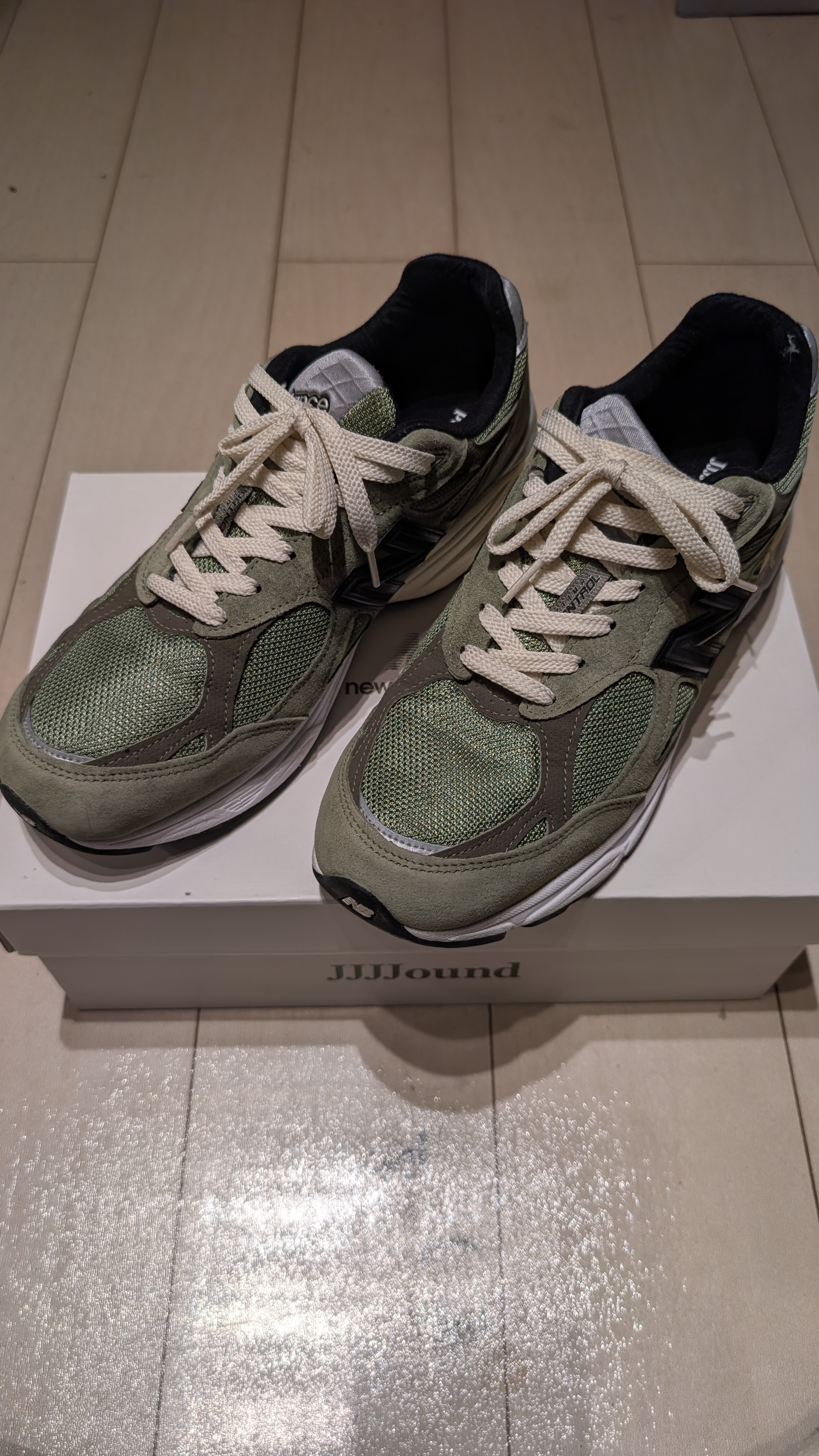 JJJJound × New Balance 990V3 "Green"