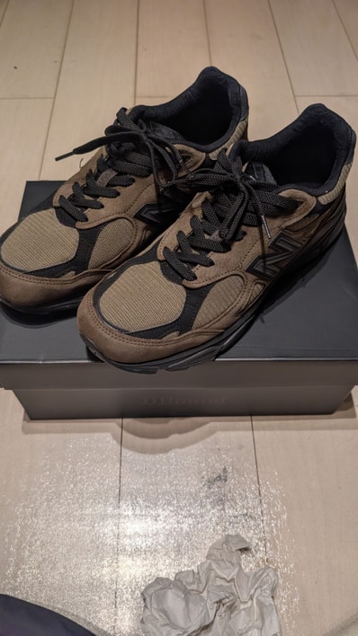 JJJJound × New Balance 990V3 "Slate Black"