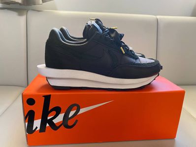 sacai × Nike LDV Waffle "Triple Black"
