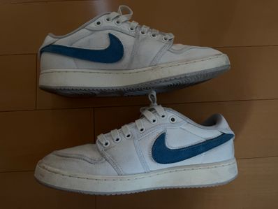 UNION × Nike Air Jordan 1 Low KO "White Canvas"