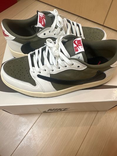 Travis Scott × Nike Air Jordan 1 Low OG SP "Reverse Olive"