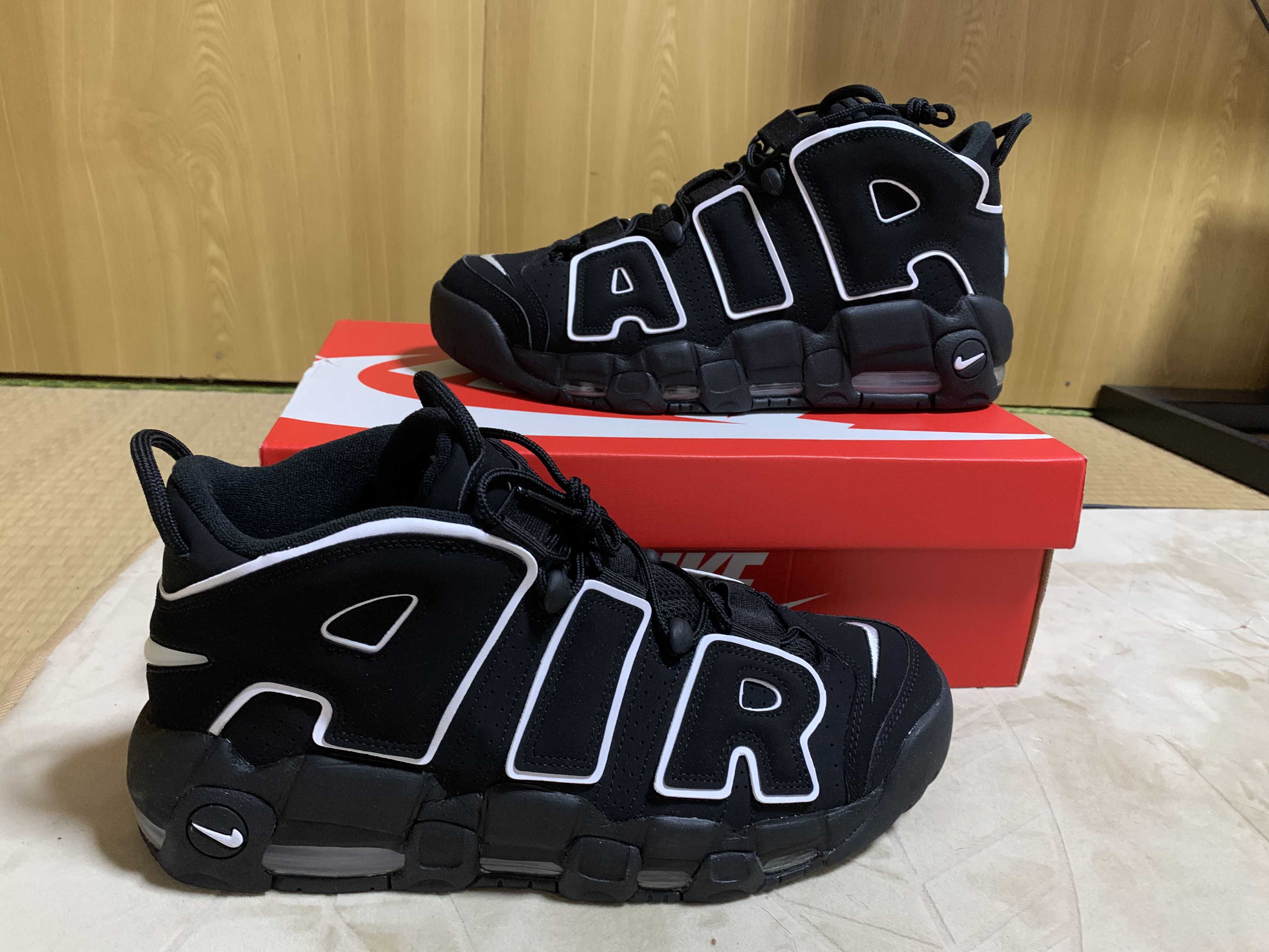 Nike Air More Uptempo "Black/White"(2020)