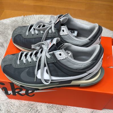 sacai × Nike Zoom Cortez "Iron Grey"
