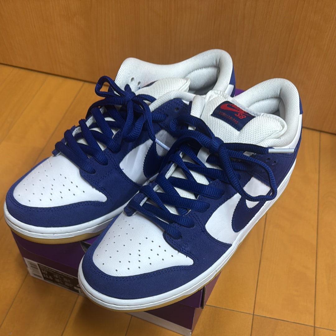 Nike SB Dunk Low "Los Angeles Dodgers/Deep Royal Blue"