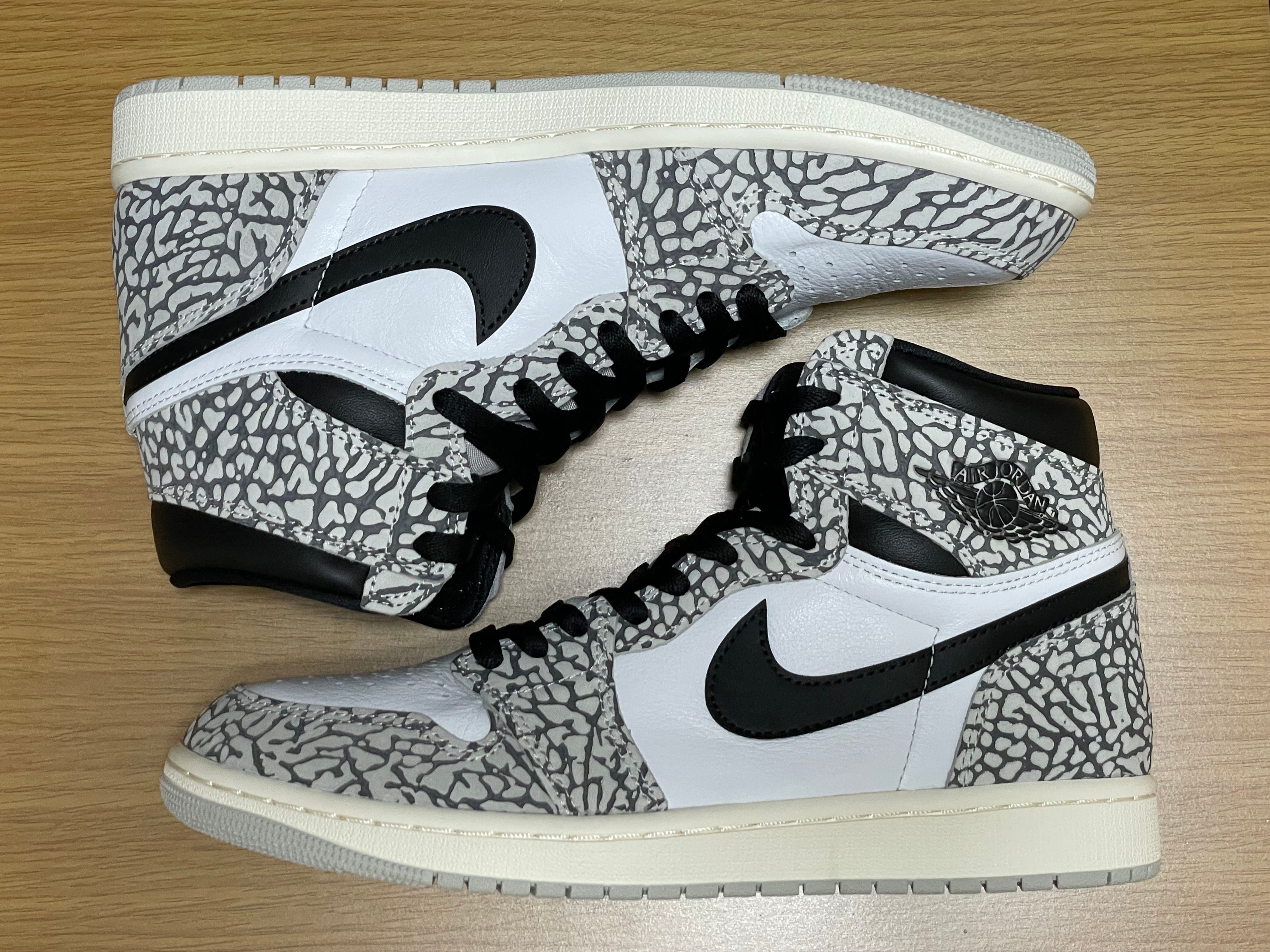 Nike Air Jordan 1 High OG "White Cement/Safari"