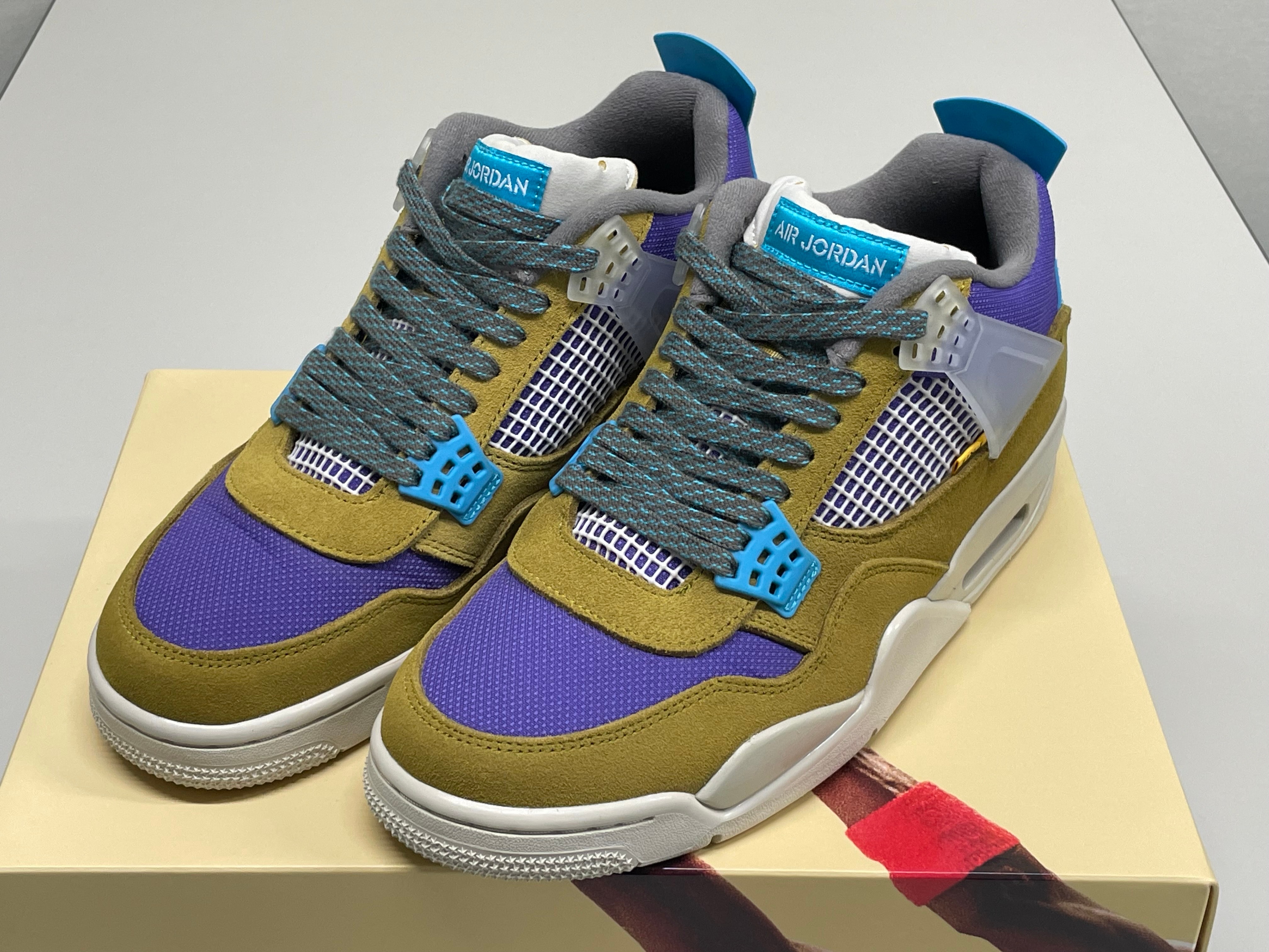 Union × Nike Air Jordan 4 SP "Desert Moss"