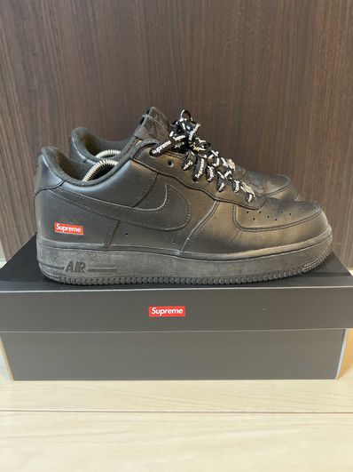 Supreme × Nike Air Force 1 Low "Black"