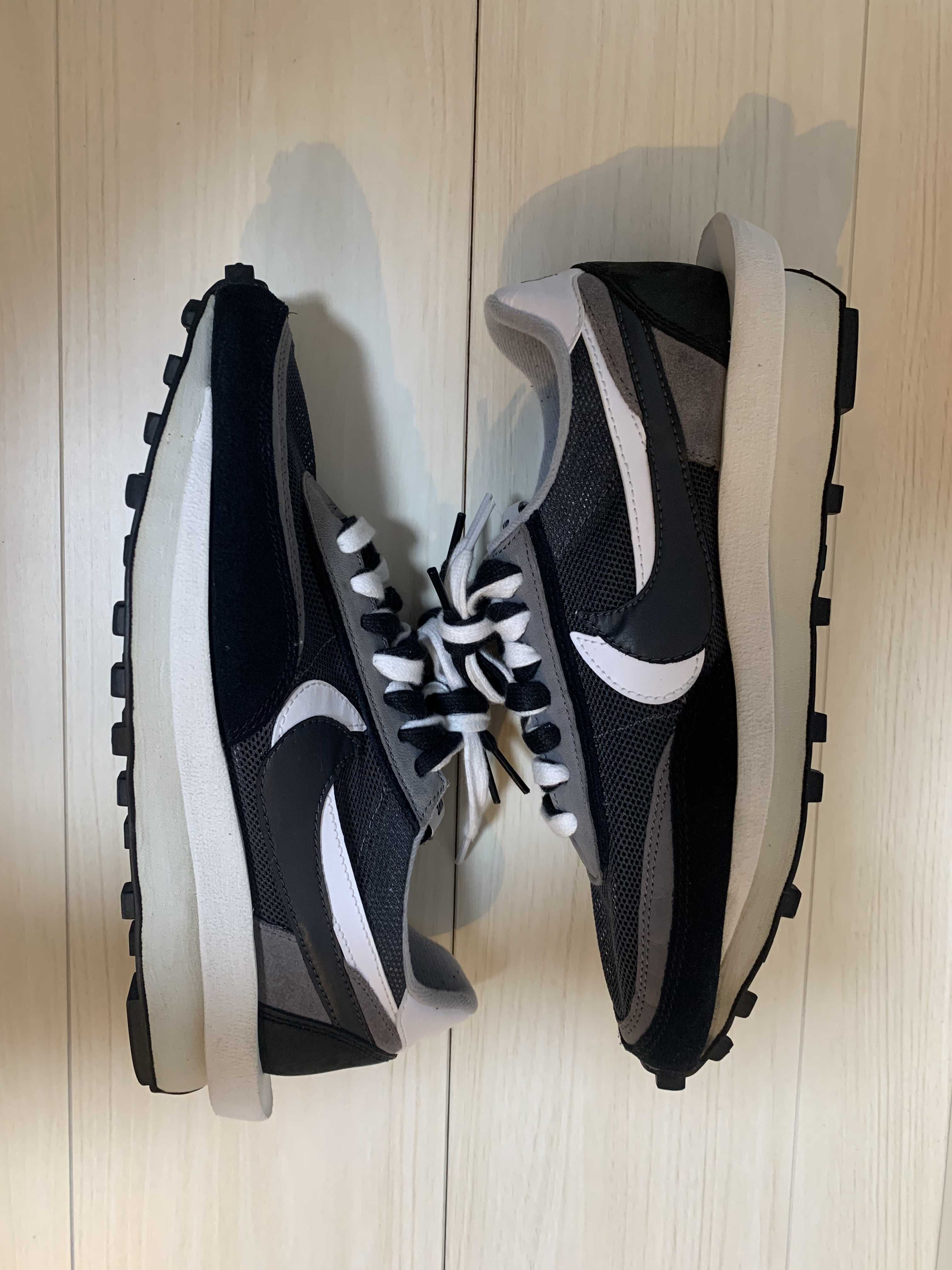 sacai × Nike LD Waffle "Black"