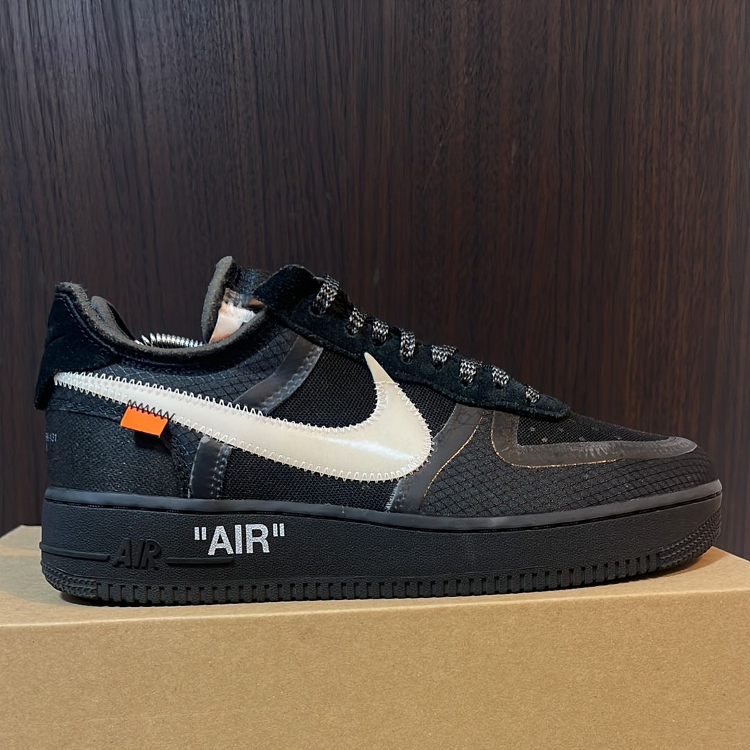 Off-White × Nike Air Force 1 Low "Black"