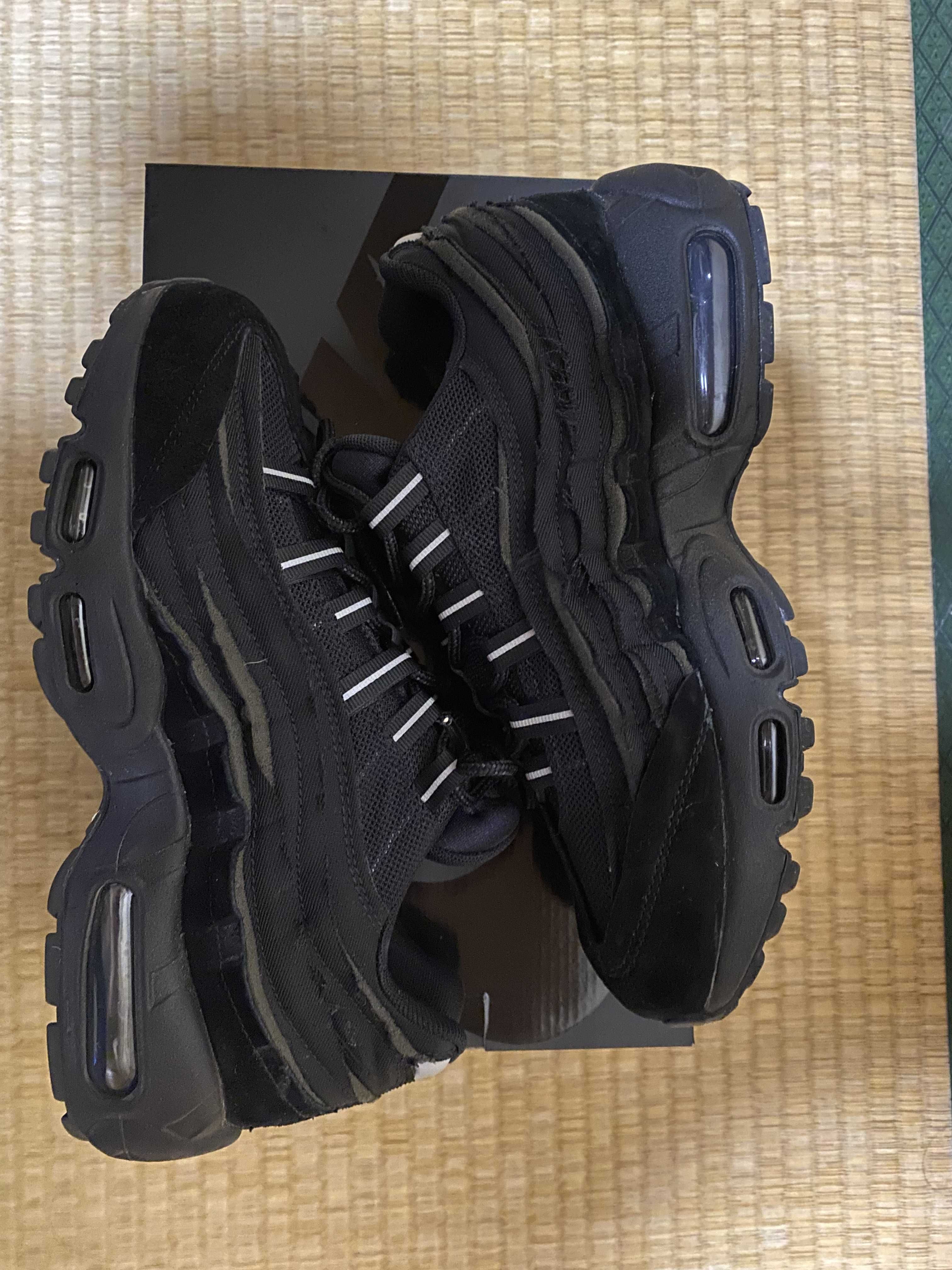 COMME des GARCONS × Nike Air Max 95 "Black"