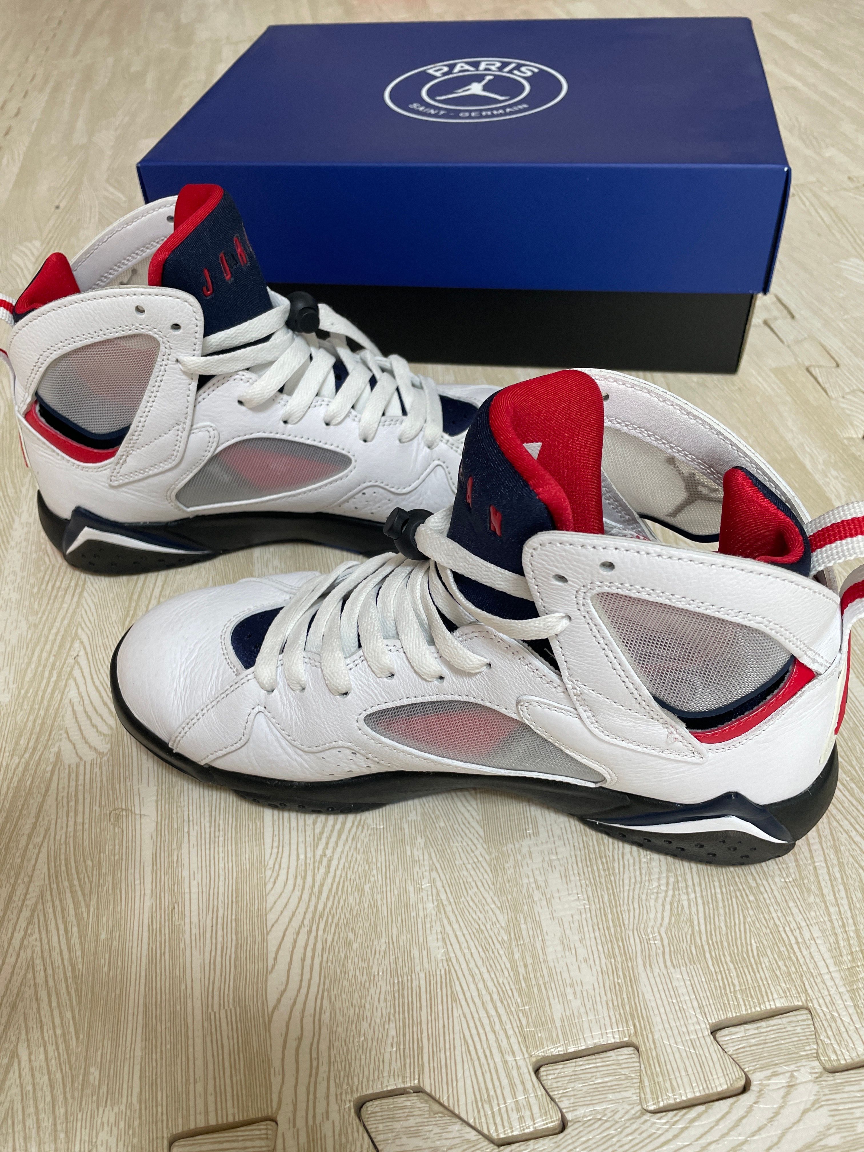 PSG × NIKE AIR JORDAN 7 RETRO "White"