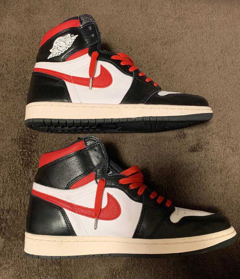 Nike Air Jordan 1 Retro High "Black/White/Sail/Gym Red"    