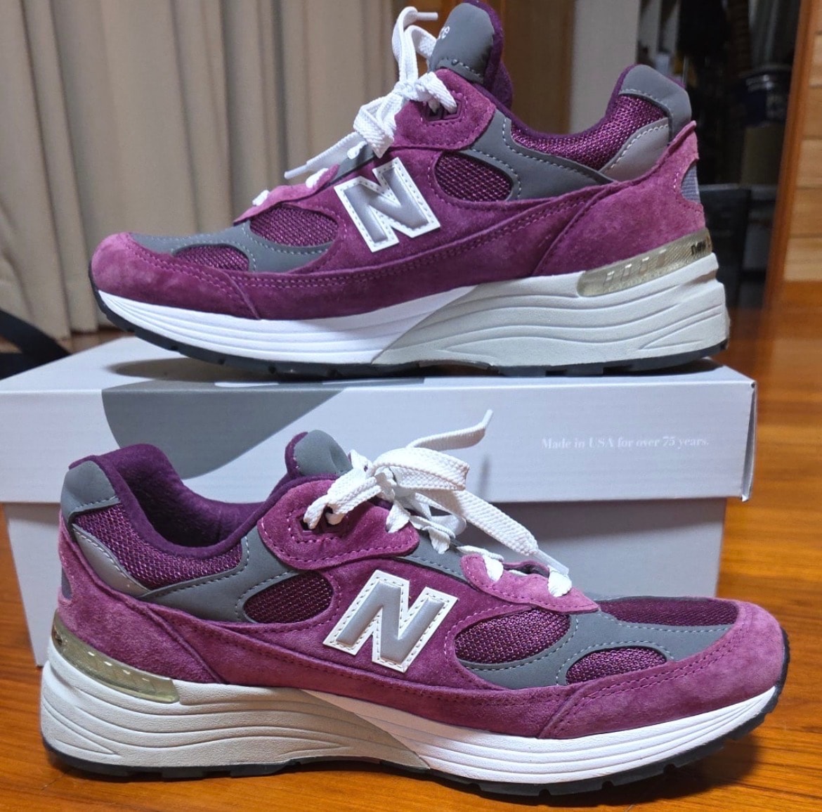 New Balance 992 "Maroon"