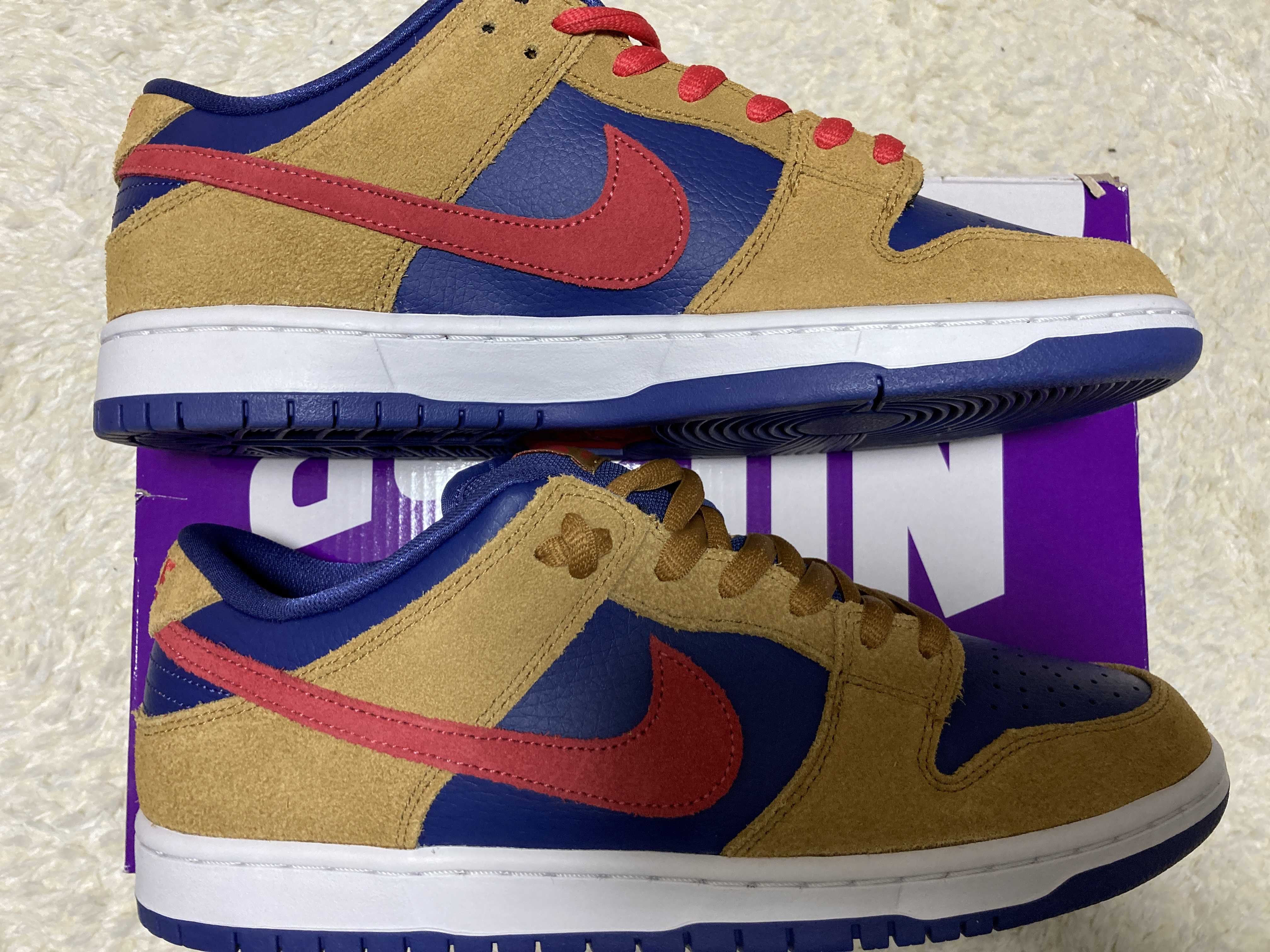 Nike SB Dunk Low Pro "Wheat and Purple"